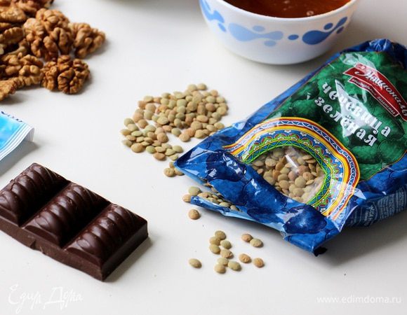 Зеленая чечевица ТМ «Националь» — отличный выбор для данного рецепта!