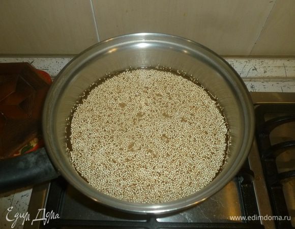 Киноа ТМ «Националь» отварить согласно инструкции. 

