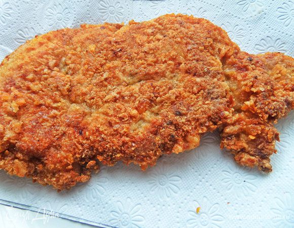 Перенести на салфетку.