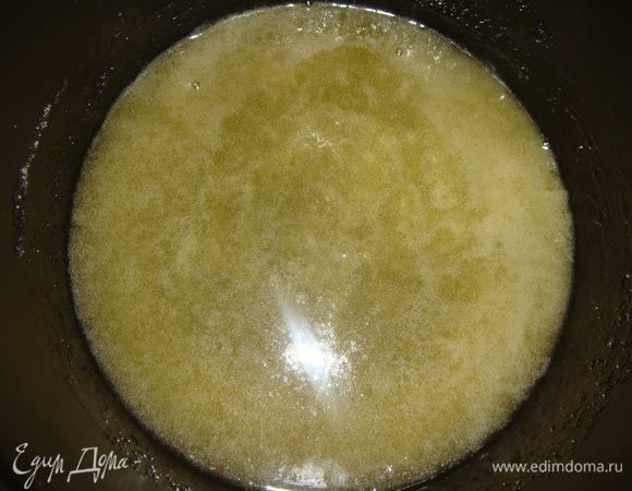 Прогреть ингредиенты до растворения сахара.