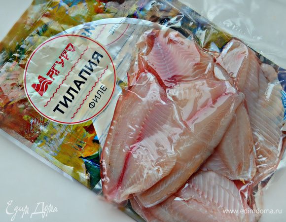 Филе тилапии ТМ «Магуро» разморозить в холодильной камере.