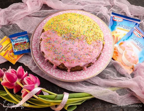 Вкусный торт готов!