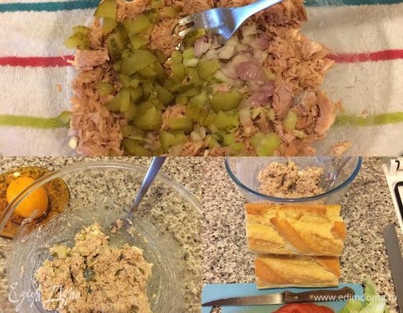 С тунца слить воду, переложить в миску и размять вилкой. Огурец, лук, сельдерей мелко нарезать и добавить к тунцу. Затем добавить черный перец, майонез 2 ст. л. и хорошо перемешать.