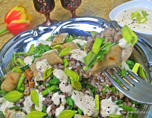 Очень вкусный салатик на ужин.