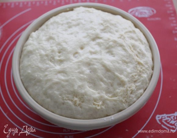 Оставить тесто на 1 час.