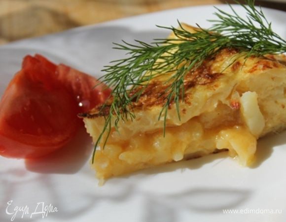 Вот такой должна получиться правильно приготовленная тортилья. Это историческое фото моей первой тортильи, ее я впервые приготовила пару лет назад, и результат был потрясающим. 