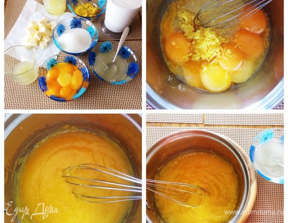 Лимонно-ванильный мусс:
Помыть лимоны, снять цедру с одного лимона. Выжать лимонный сок - 70 и 30 г.
Желатин замочить в холодной воде, соотношение 1:6. Распустить на водяной бане, не кипятить.
В сотейнике соединить желтки, сахар и лимонный сок (70г), лимонную цедру - хорошо все перемешать. Варить полученную смесь на медленном огне до загустения, постоянно помешивая. Немного остудить и добавить распущенный желатин.
Остудить полученный лимонный курд до 30-35 градусов.

Сборка торта.
На дно формы выливаем лимонно-ванильный мусс толщиной 8 мм. Убираем форму в морозилку минуты на 2-3.
Достаем форму и укладываем на мусс компоте, затем сверху на компоте шоколадное креме с кусочками клубники. Затем сверху распределяем опять мусс лимонно-ванильный, и последним слоем идет миндальный дакуаз.
Убираем форму в морозилку на 8-12 часов до полной заморозки, чтобы можно было вынуть потом торт, не повредив его.