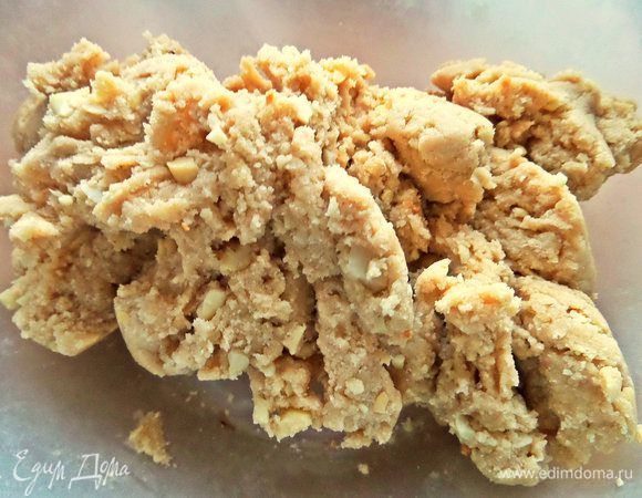 Перетереть руками.