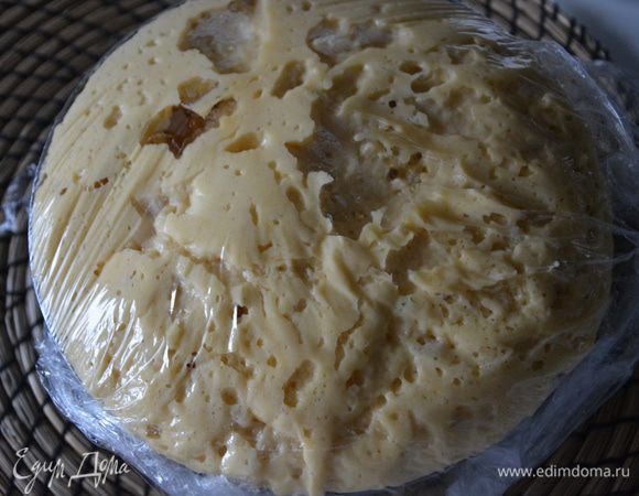 Подошедшее тесто.