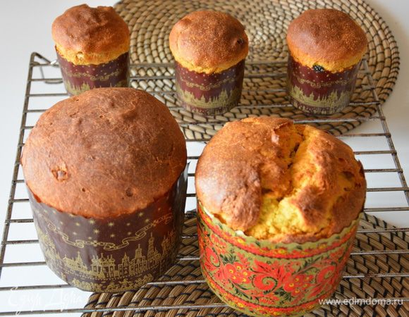 Я выпекала при 165°С 50 минут. 