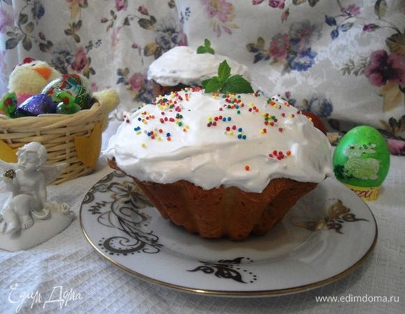 Сверху по желанию украсить кондитерской посыпкой. Или листиками мяты.