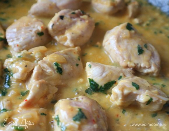 Куриное филе готово.