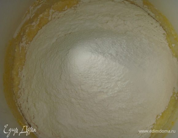 Просеять оставшуюся муку.