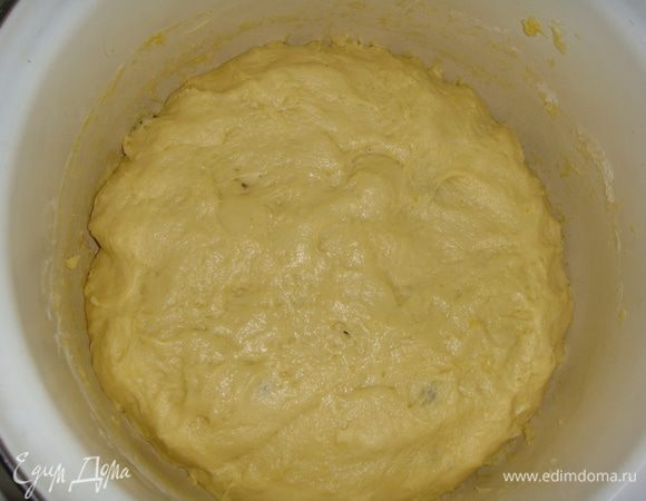 Ставим тесто в теплое место на 1,5–2 часа. 