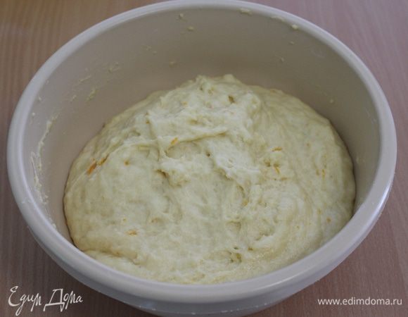 Тесто поднялось.