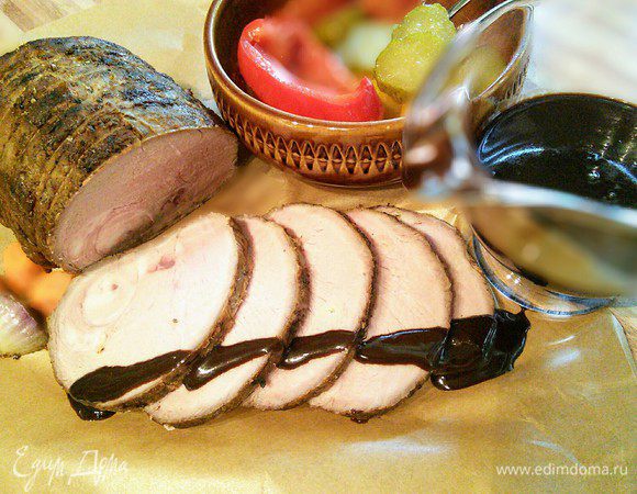 Мясо на следующий день можно есть в тонкой нарезке. 