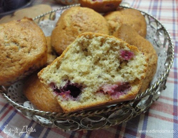 Можно видеть на разломе, какие они воздушные. Приятного аппетита!