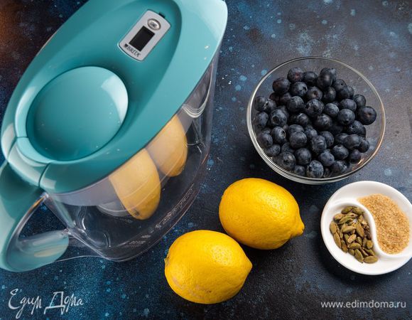 Для приготовления лимонада нам понадобятся следующие ингредиенты.