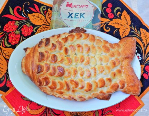 Вот такая красивая и вкусная рыбка получилась.