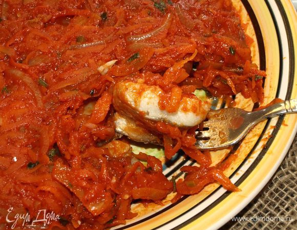 Нежная, ароматная рыба готова. Приятного аппетита! 