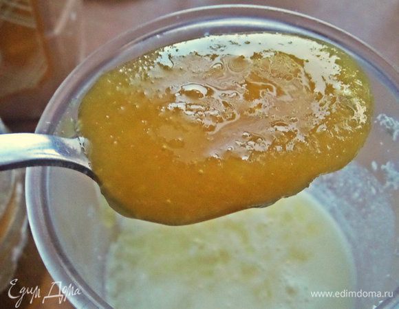 Растворить мед.