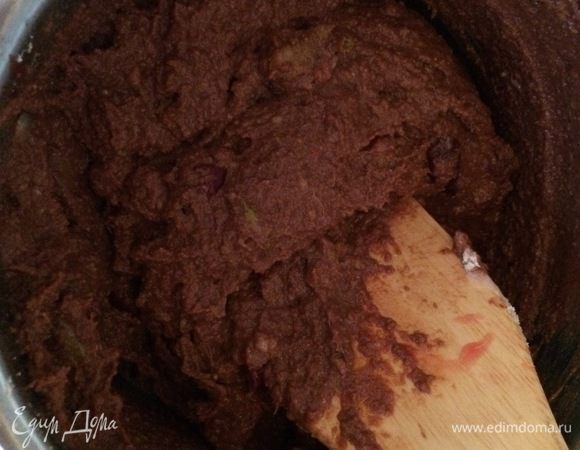 Тщательно перемешать для получения равномерной массы.