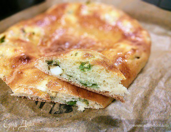 Лепешечка в разломе.