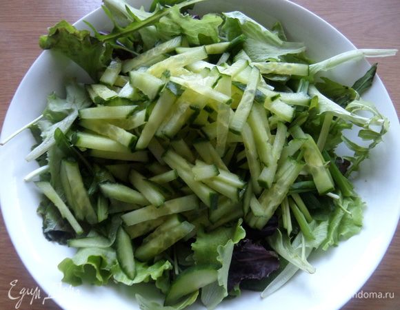 Вводим огурцы.