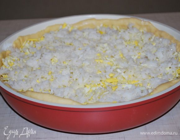 Пятый слой — тонкий слой риса.