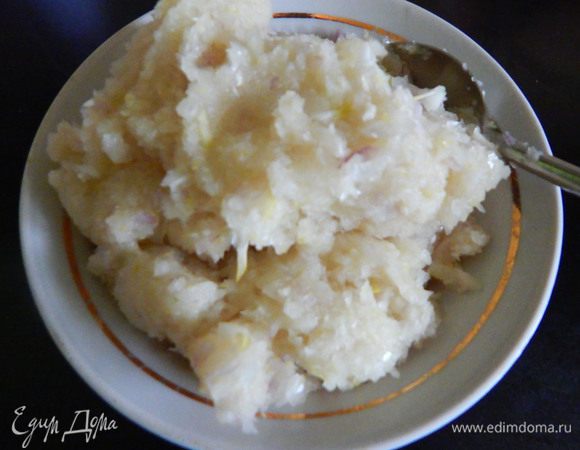 Измельчить в блендере.