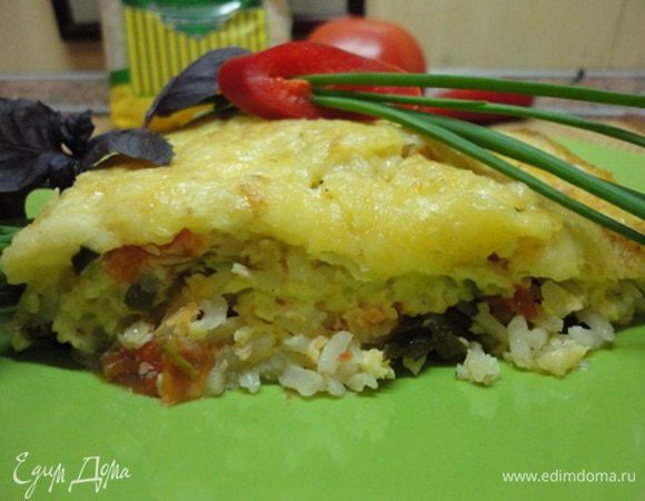 Кому не хватит остроты, можно подавать запеканку с острым кетчупом.