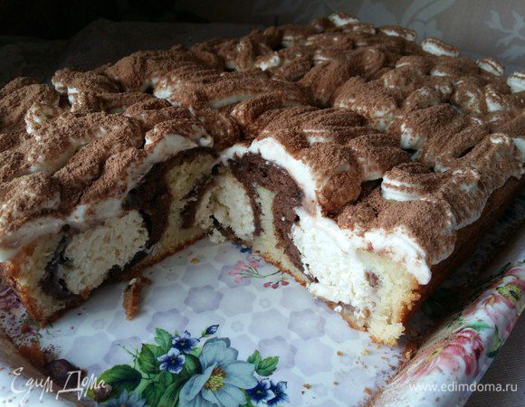 Пирог красив в разрезе.