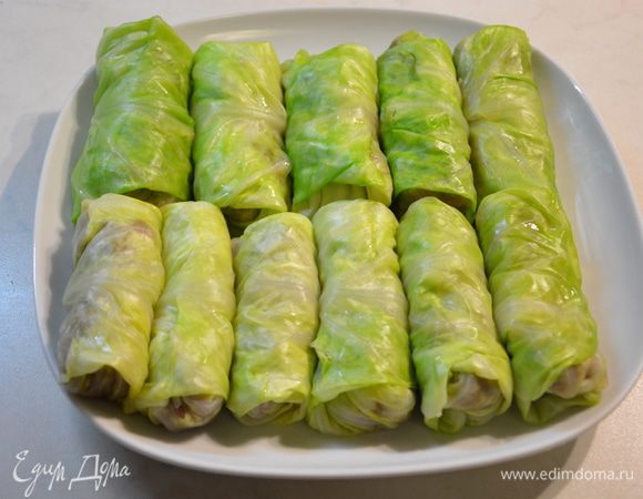Вот такие получились голубцы.