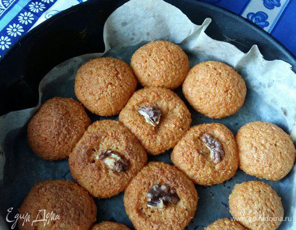 Уже готовые. Шарики немного расплылись, но остались такого же красивого цвета, что и были.