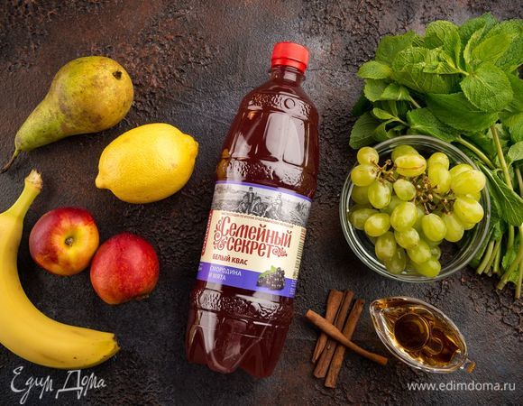 Для приготовления десертной окрошки нам понадобятся следующие ингредиенты.