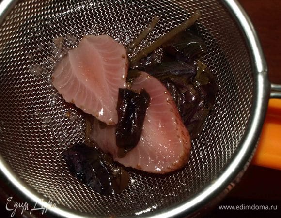 Настой процедить.