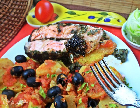 Вполне такую рыбку можно приготовить на пикнике или на даче на улице, соседи от ароматов обзавидуются!