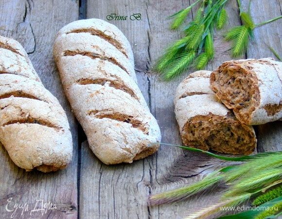 Остужаем на решетке и наслаждаемся полезным и правильным хлебом!