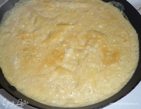 Выпекаем блинчики. 