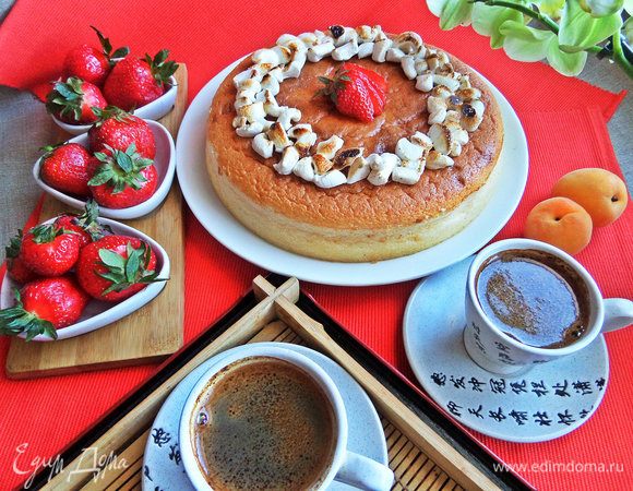 Подавать чиз полностью остывший.