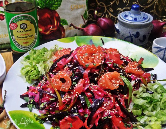 Подавать тут же в теплом виде.