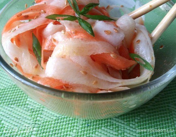 Салат готов. 