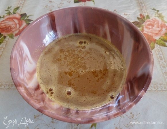 Получается однородная смесь.