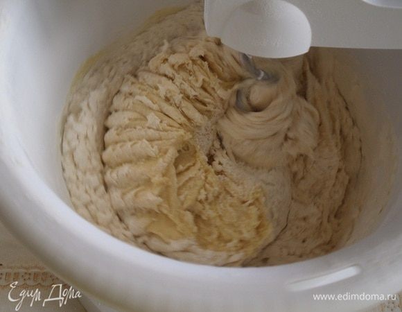 Вымешиваем миксером.