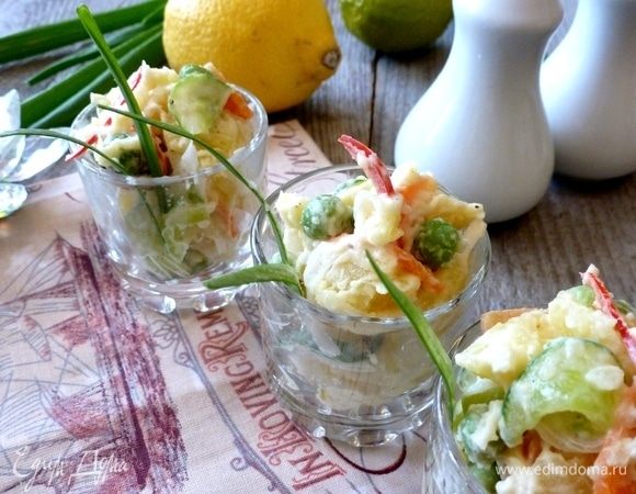 Японский картофельный салат готов. 