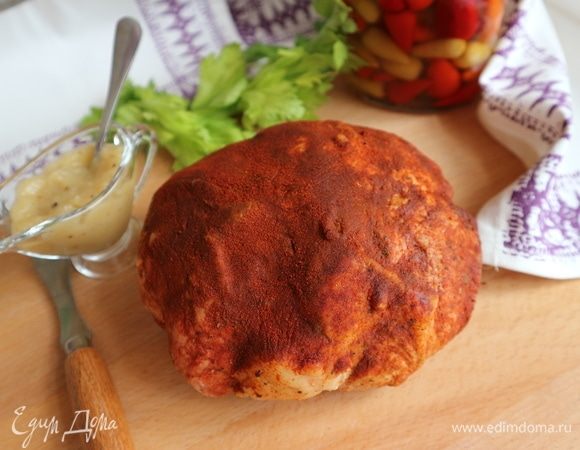 Вынуть из холодильника. Развернуть. 