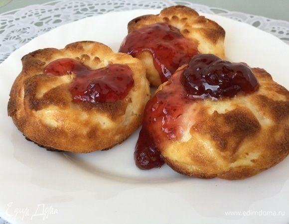 Подавайте с любимым джемом. Приятного аппетита!