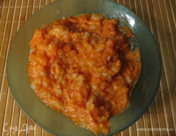 Замешиваем фарш.