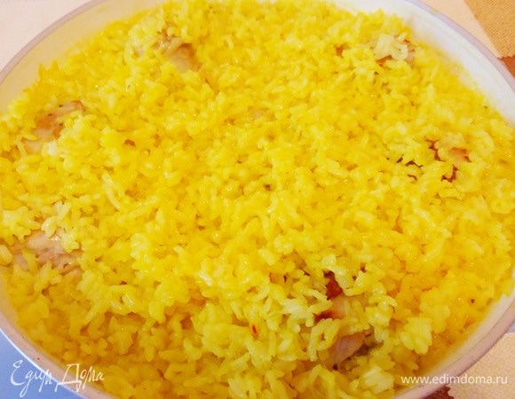 Рис почти готов.