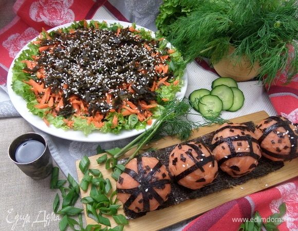 Получился полноценный ужин.